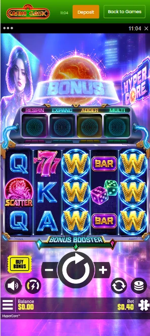 Slots play at Casino Classics