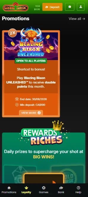 Casino Classic Loyalty Program