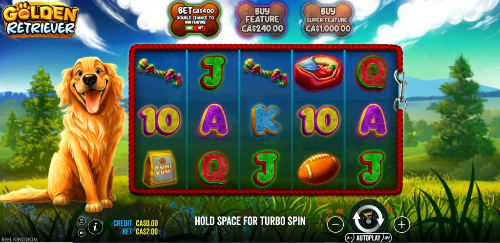 Golden Retriever Slot Game